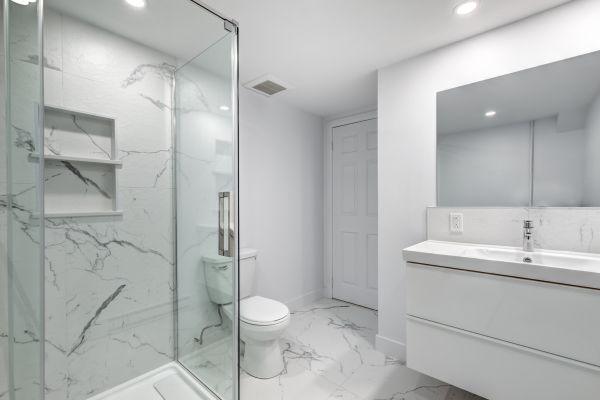 Basement Bathroom Construction in Venice
