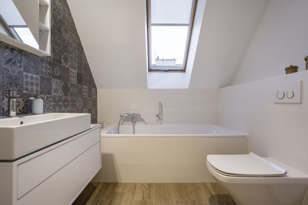 Attic Bathroom Construction in Venice